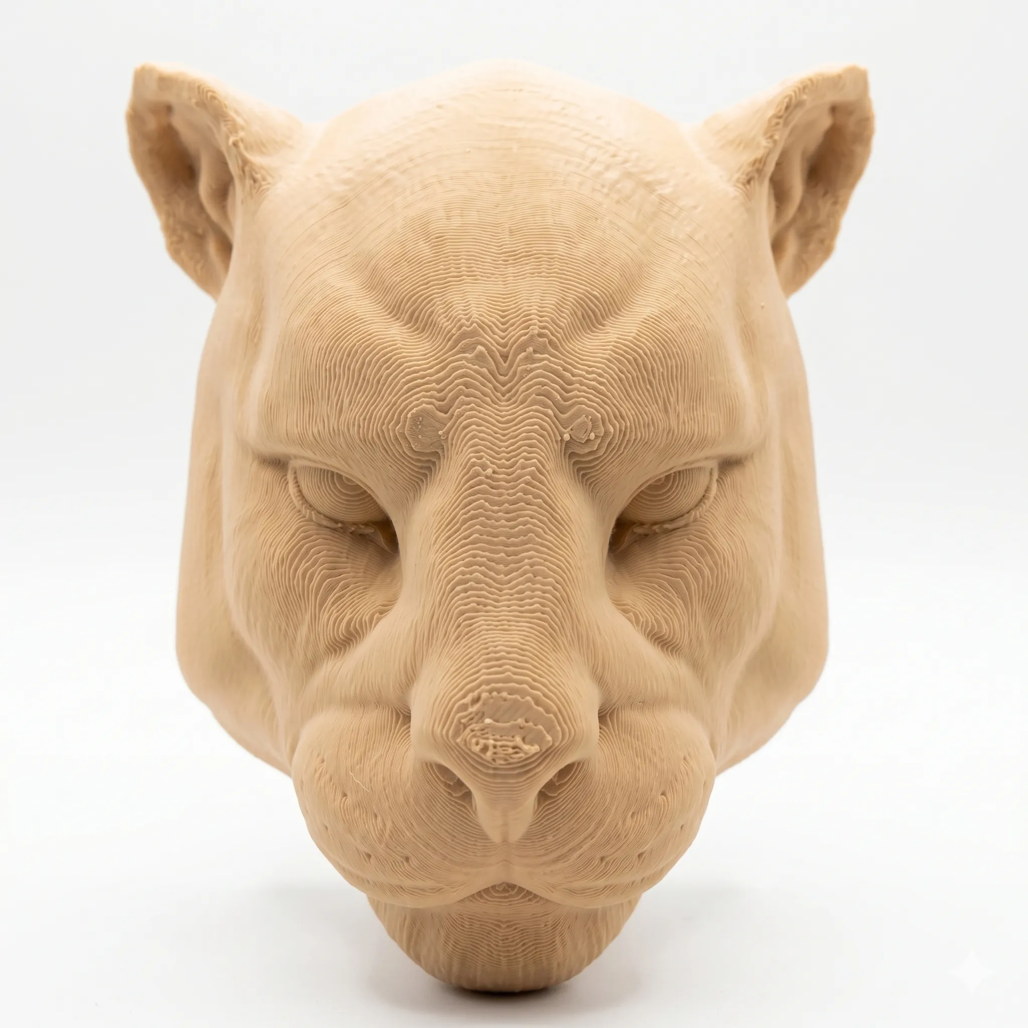 38 - Cabeza puma pared