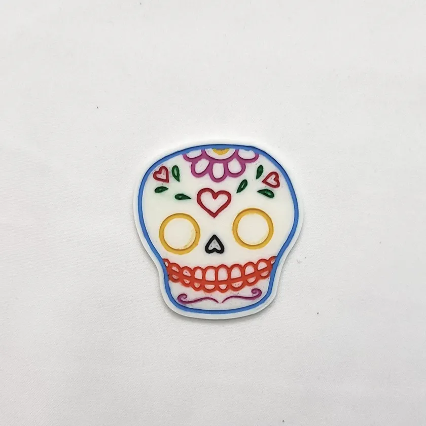 77 - Calaverita plana Colores