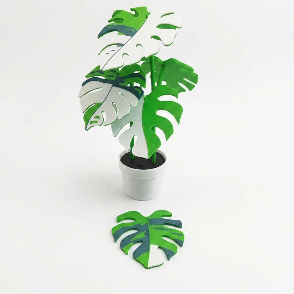 426 - Monstera Porta Vasos (Variegada)