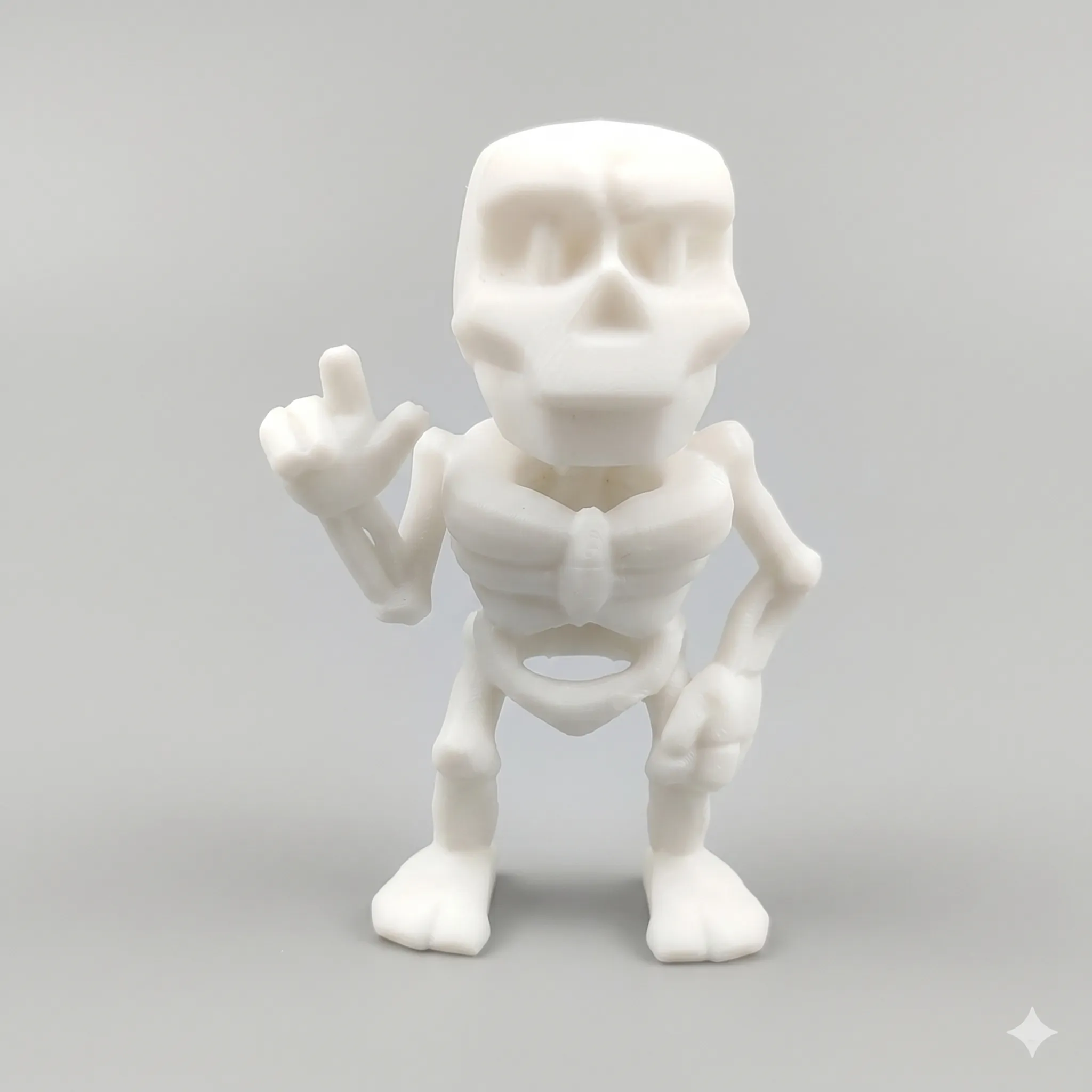 718 - Escultura esqueleto mini (1Pza)
