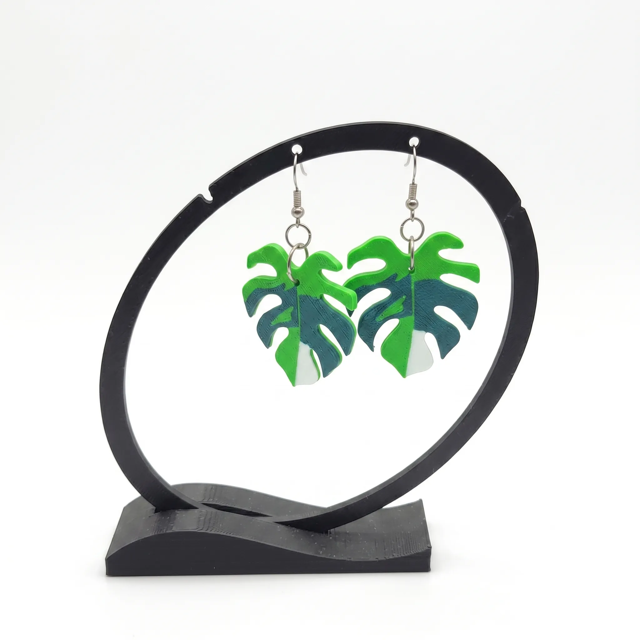 789 - Aretes Monstera (1Par)