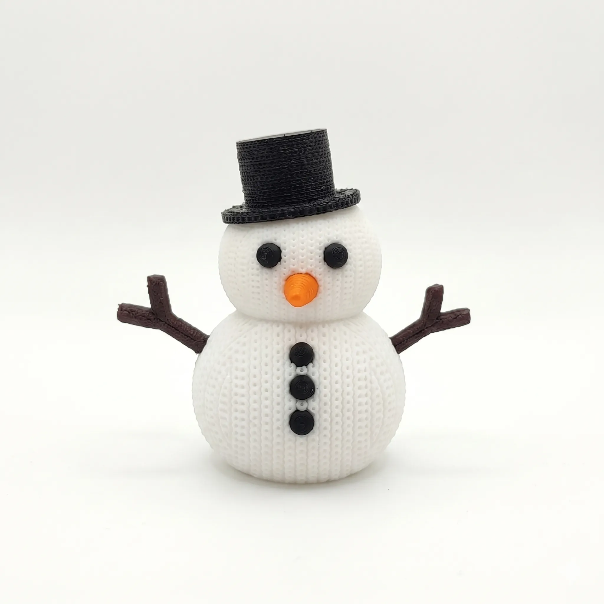 868 - Mono de nieve estilo Crochet