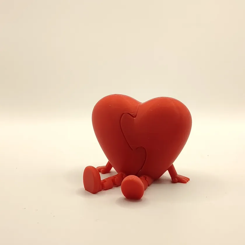 909 - Corazón con Piernas (Rompecabezas)