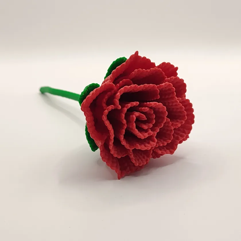 931 - Rosa tipo Crochet