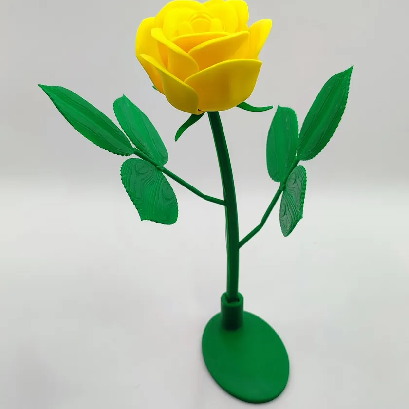943 - Rosa hojas dobles