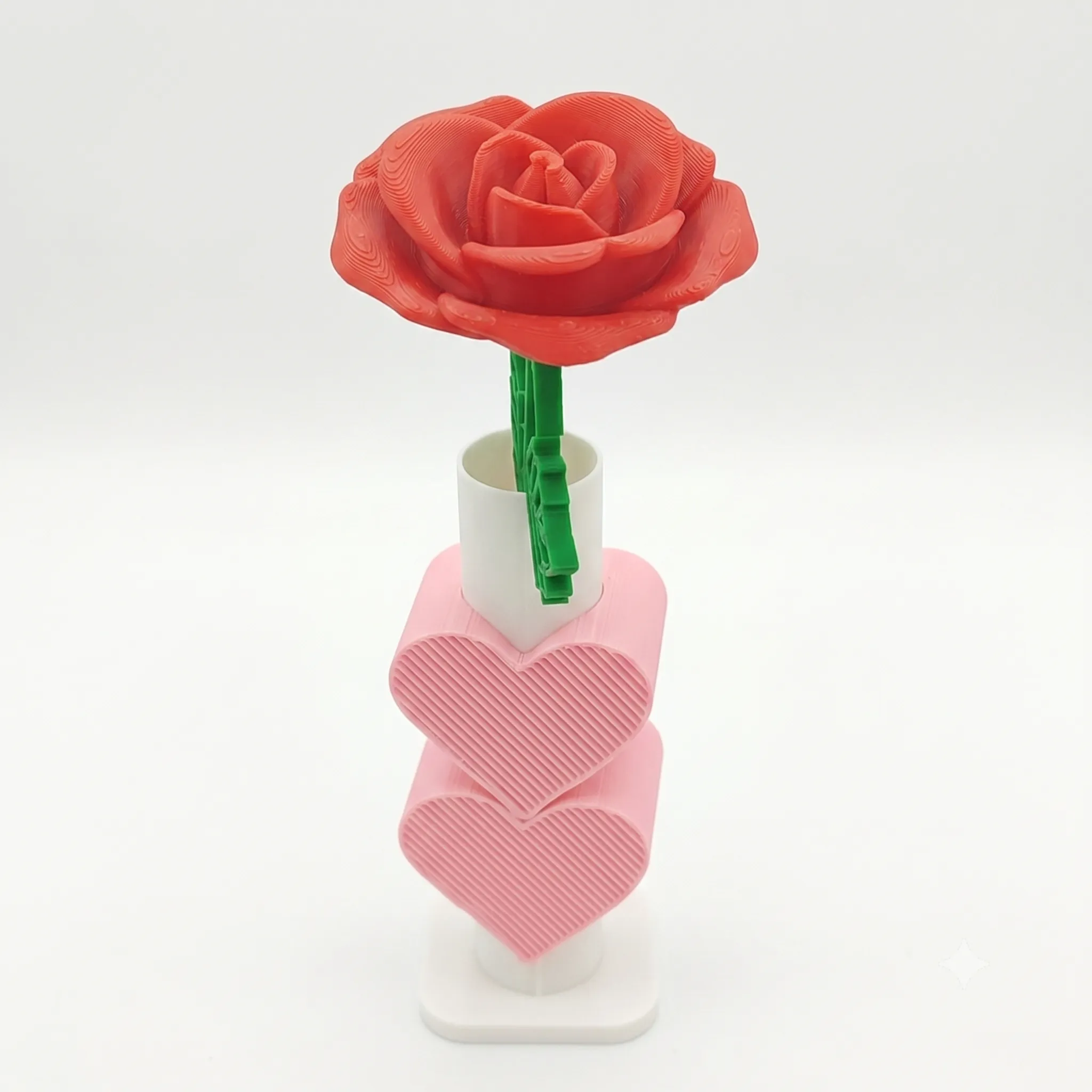 984 - Florero con Corazones