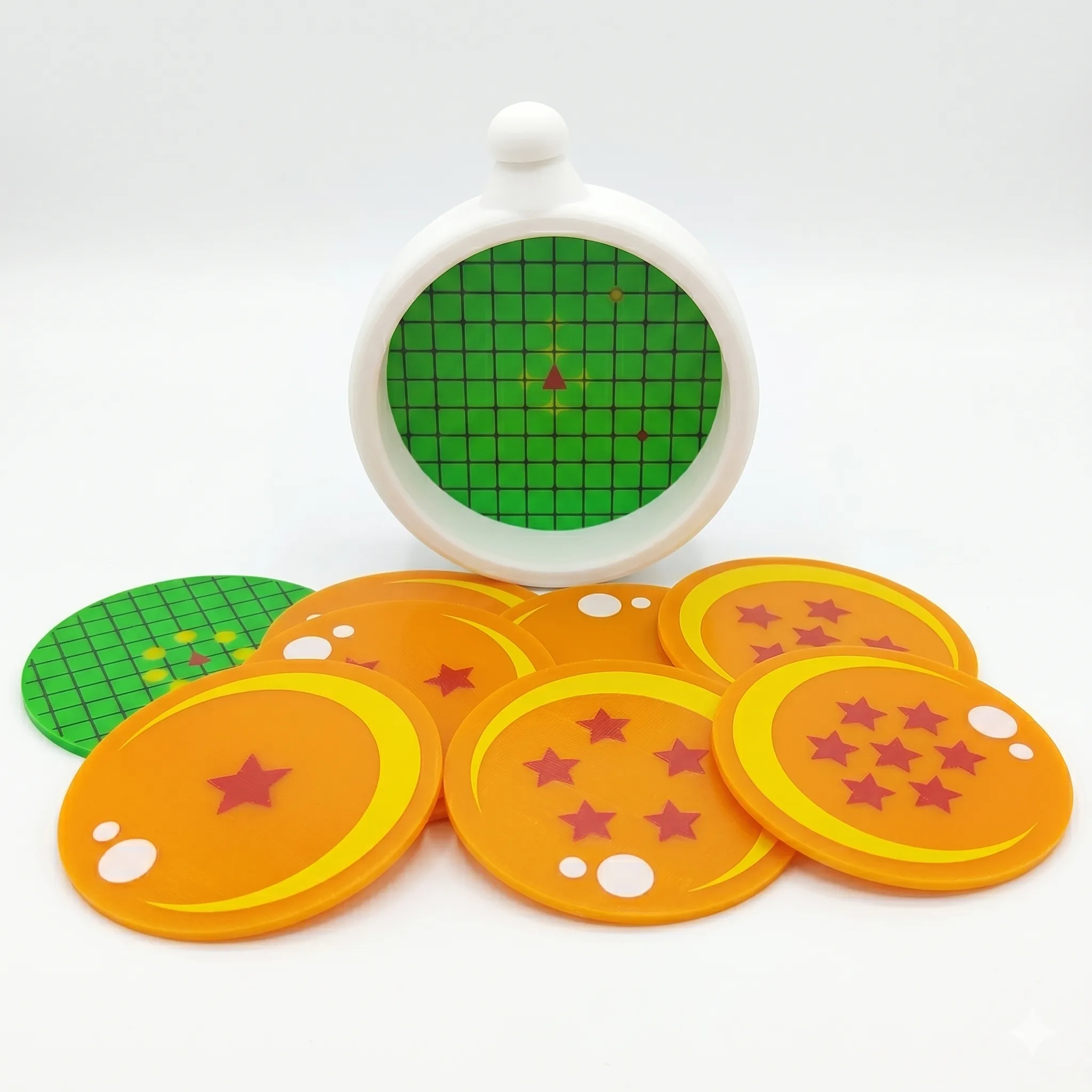 1031 - Set Portavasos Dragon Ball