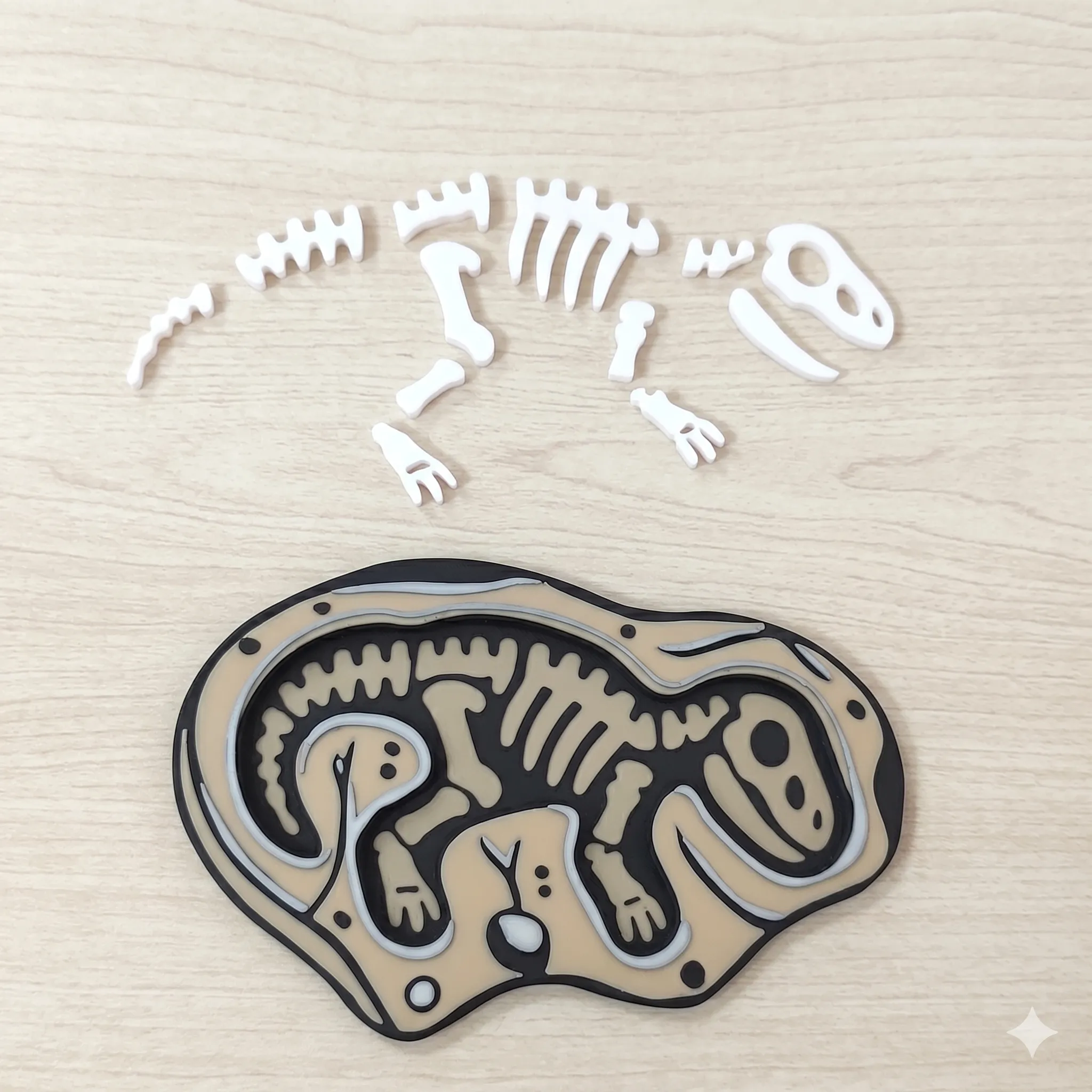 1072 - Rompezabezas 3D T-Rex