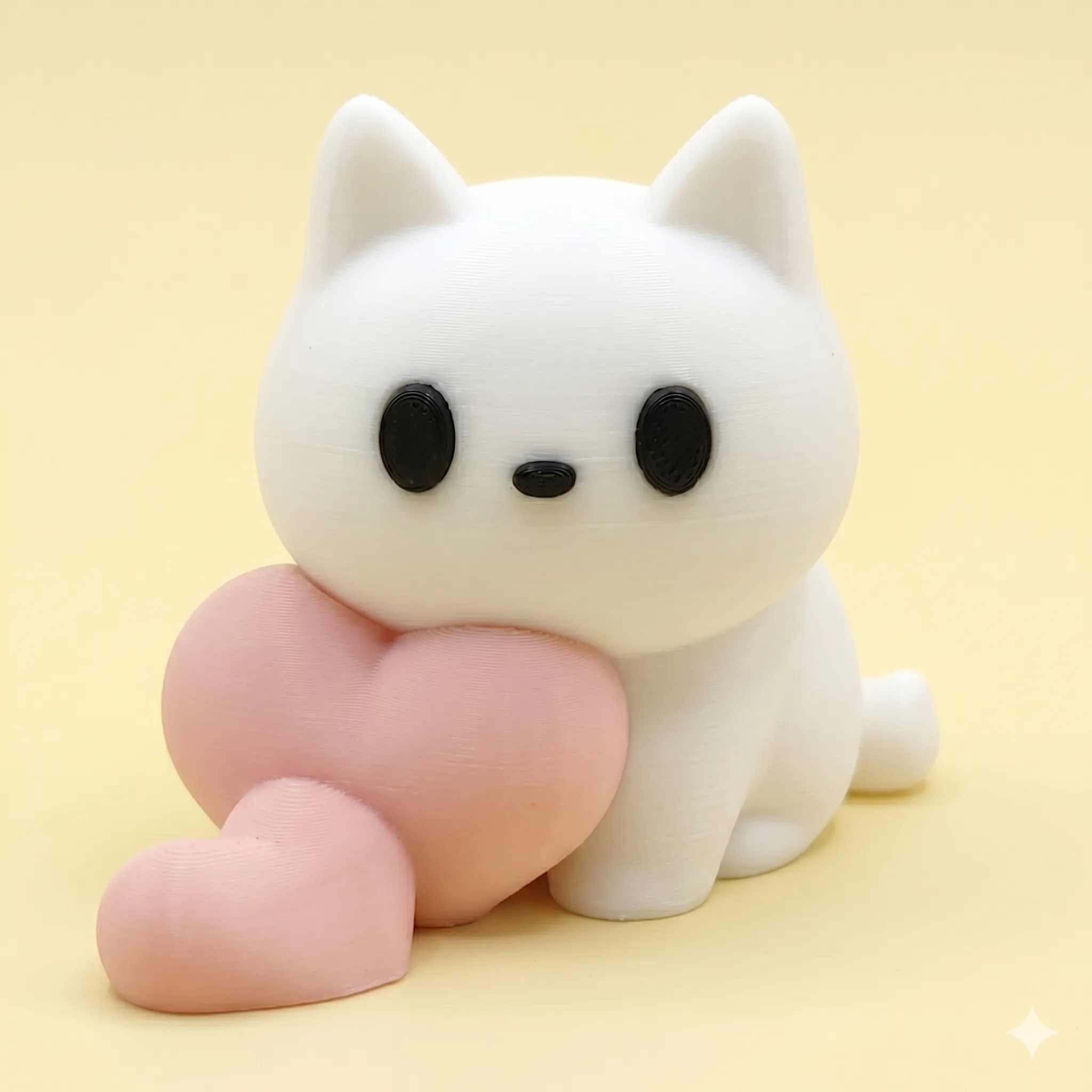 1111 - Gatito con Corazón