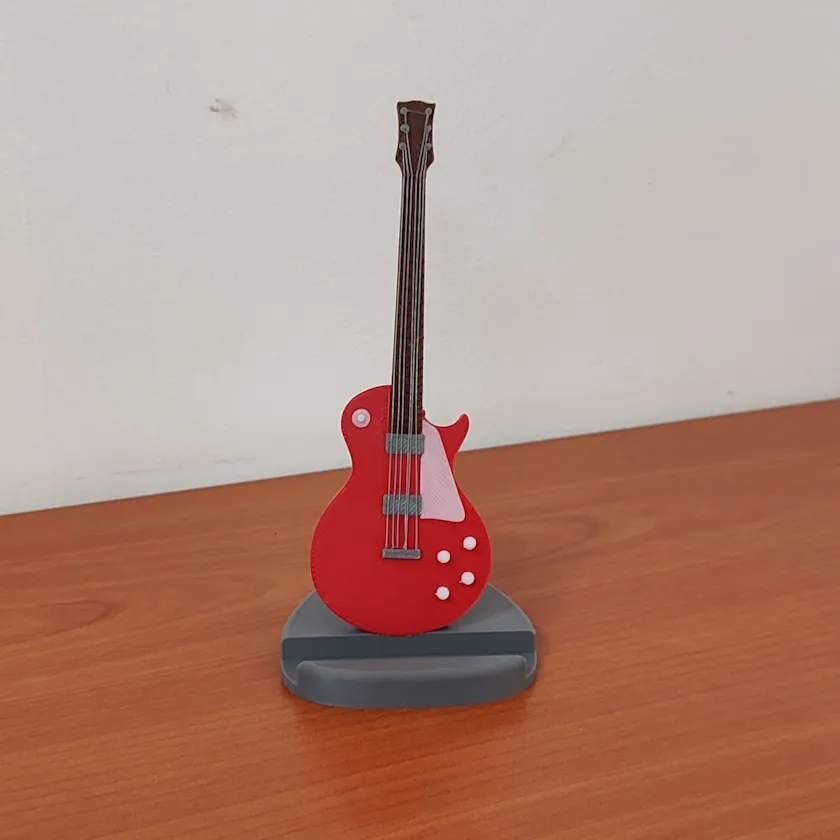 Guitarra Gibson Les Paul (Portacelular) - 13 cm