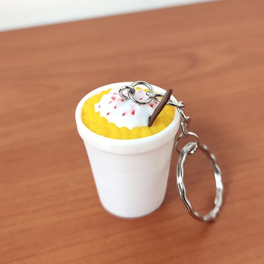 Elote en vaso (Llavero) - 5 cm