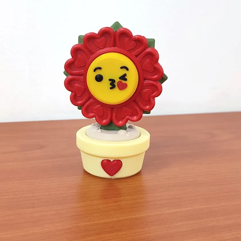 Flor contenta - 10 cm