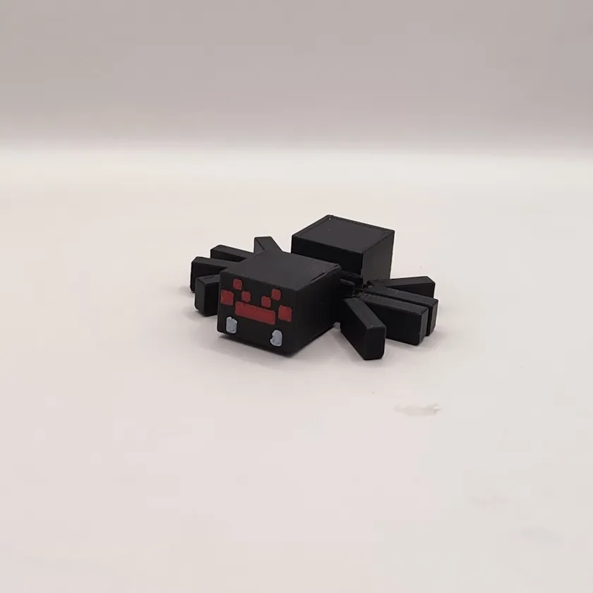 Araña Minecraft - 6 cm