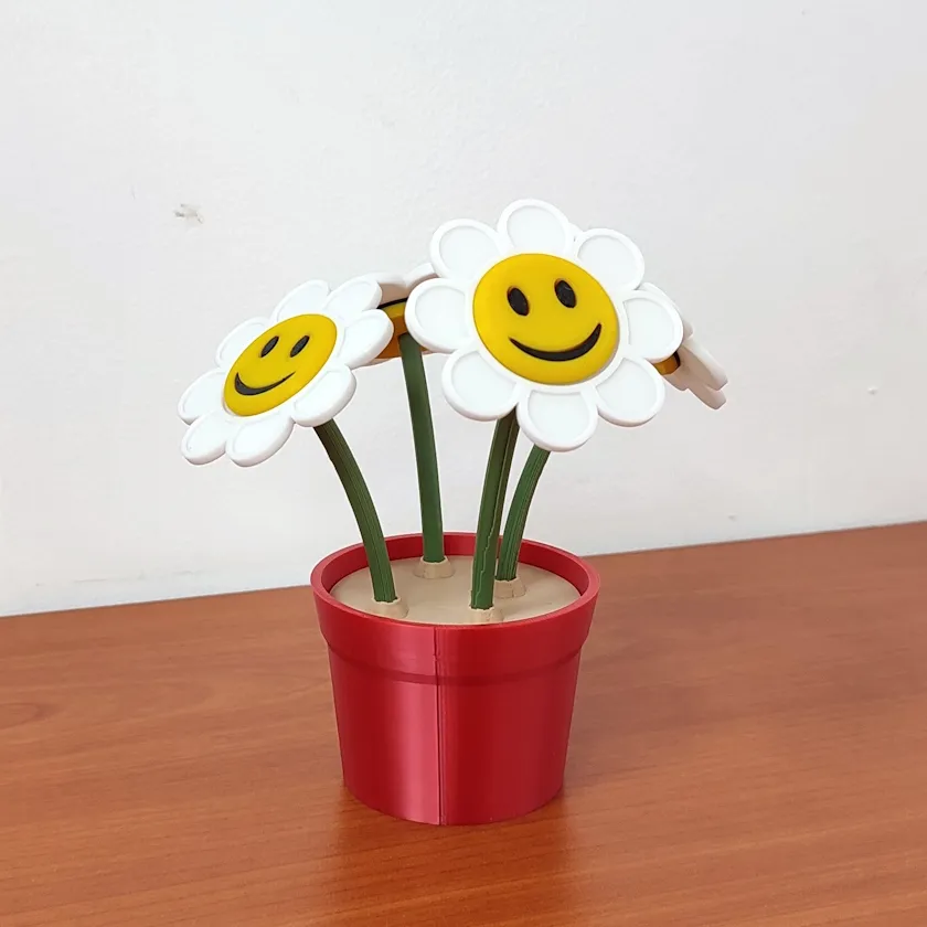 Florecitas sonrientes - 14 cm