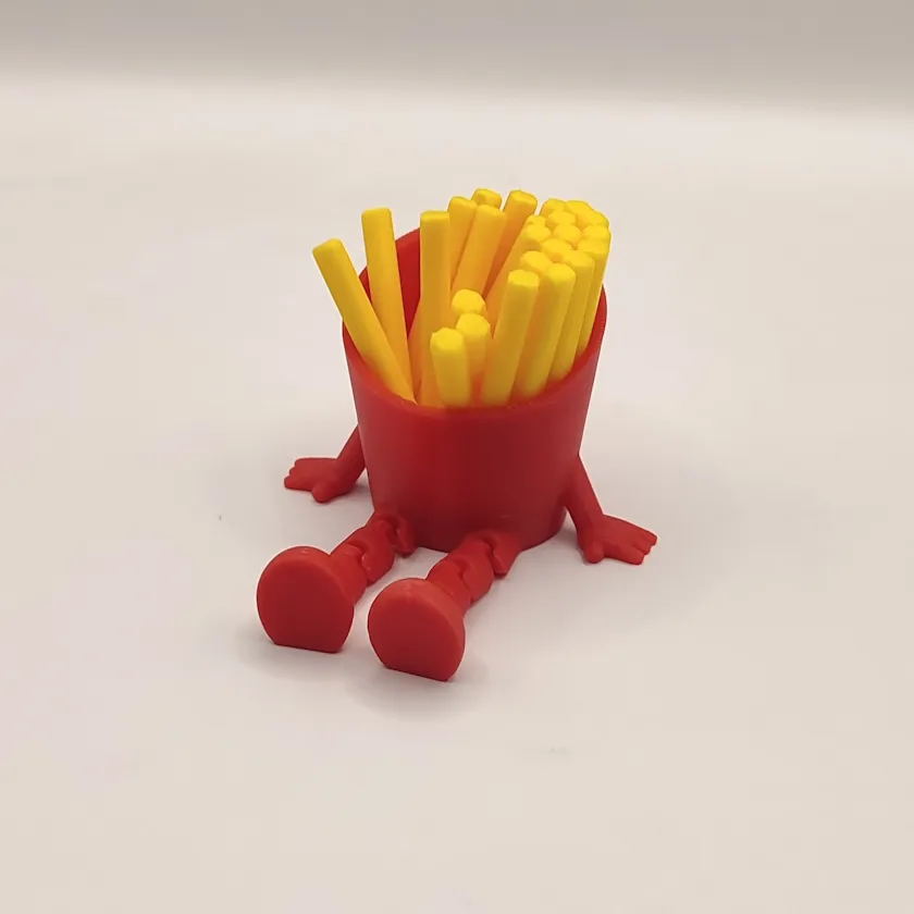 Cajita de Papas Fritas (Amiguito) - 6 cm